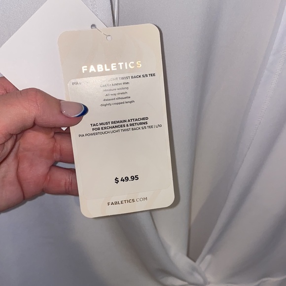 Fabletics Open Back Top - Picture 3 of 3